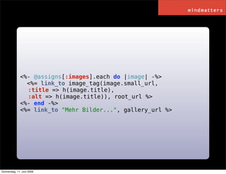 Facebook mit Rails und Facebooker