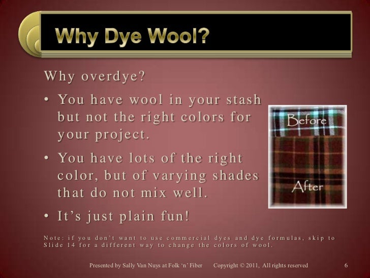How to Overdye Wool for Hooked Rugs