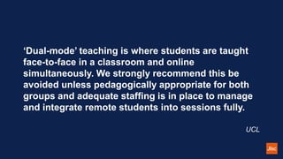 Dual Mode Teaching | PPTX