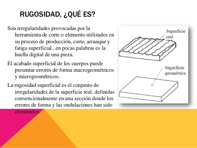 Que Tipo De Propiedad Es La Rugosidad