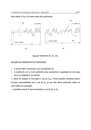 Rugosidade Rp Rugosidade | PDF