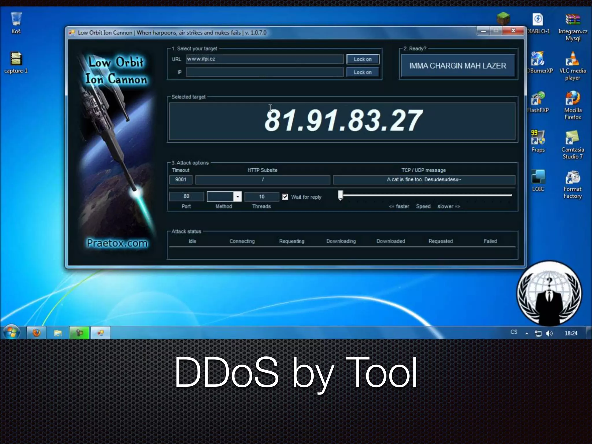 DDoS by Tool
 