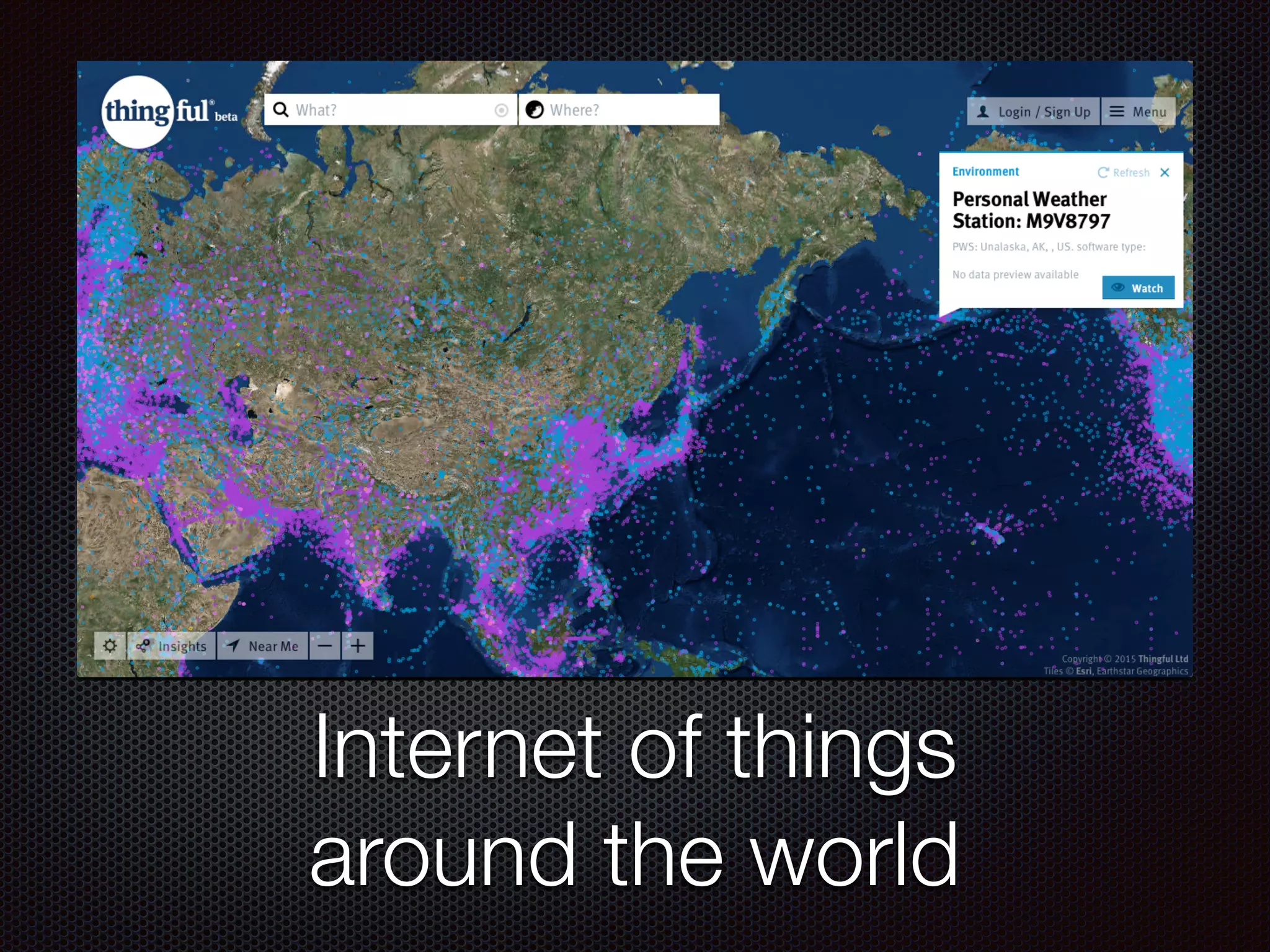 Internet of things
around the world
 