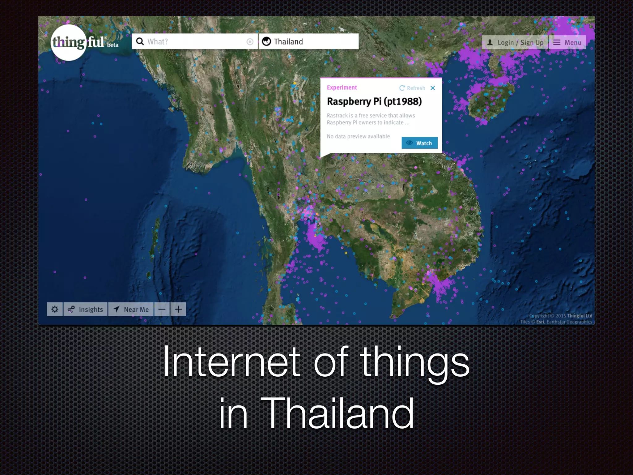 Internet of things
in Thailand
 