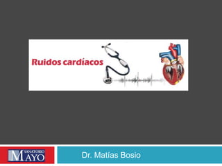 Dr. Matías Bosio

 