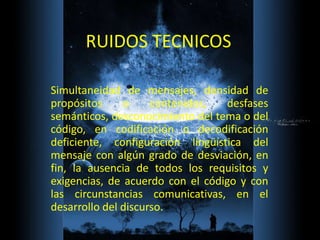 Ruidos En La Comunicacion