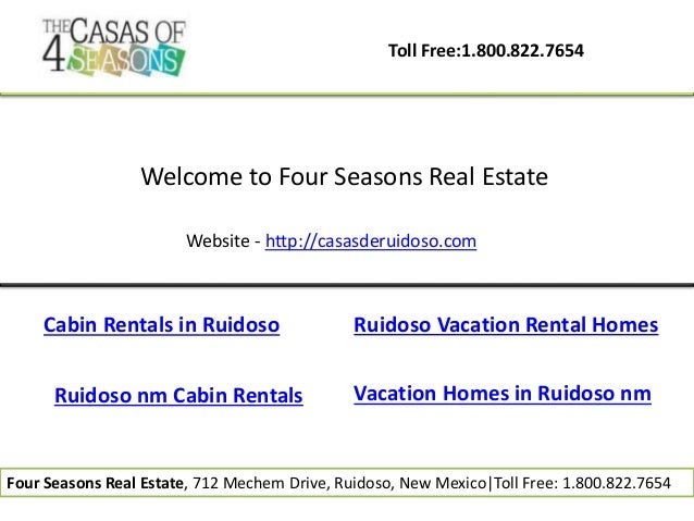 Ruidoso Vacation Rental Homes