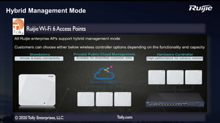 Ruijie wireless product overview | PPTX