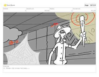 Scene
5
Duration
09:00
Panel
2
Duration
01:00
Dialog
J: Those old stone hallway...
Page 32/119
 