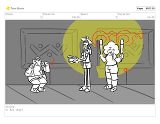 Scene
2
Duration
09:00
Panel
9
Duration
01:00
Dialog
V: Are they?
Page 68/119
 