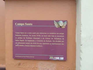 Ruínas de são miguel