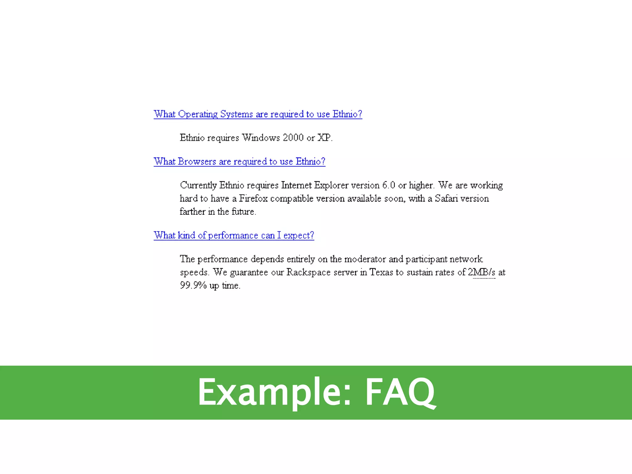Ruining The User Experience (The Ajax Experience West 2007)