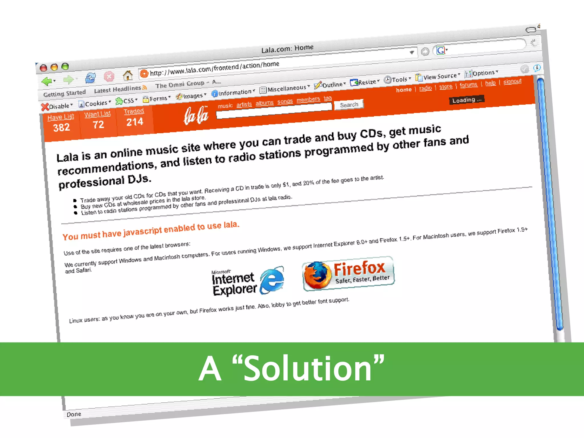 Ruining The User Experience (The Ajax Experience West 2007)