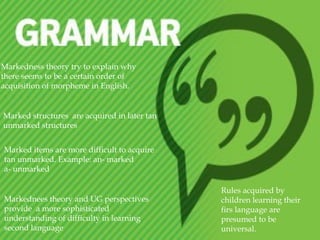 Language acquisition act 2.1 | PPT