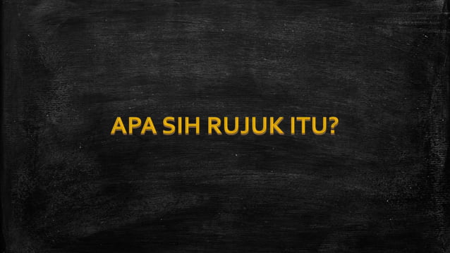 Rujuk dan Iddah | PPTX