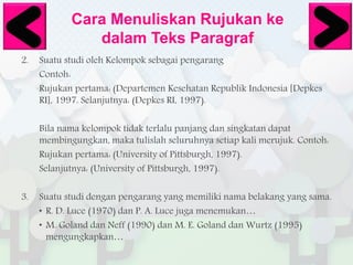 Slide Rujukan Rujukan | PPTX