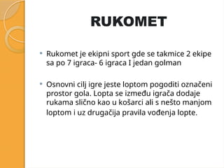 RUKOMET................................................. | PPTX