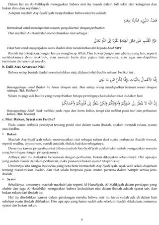 RUKUN SHALAT | PDF