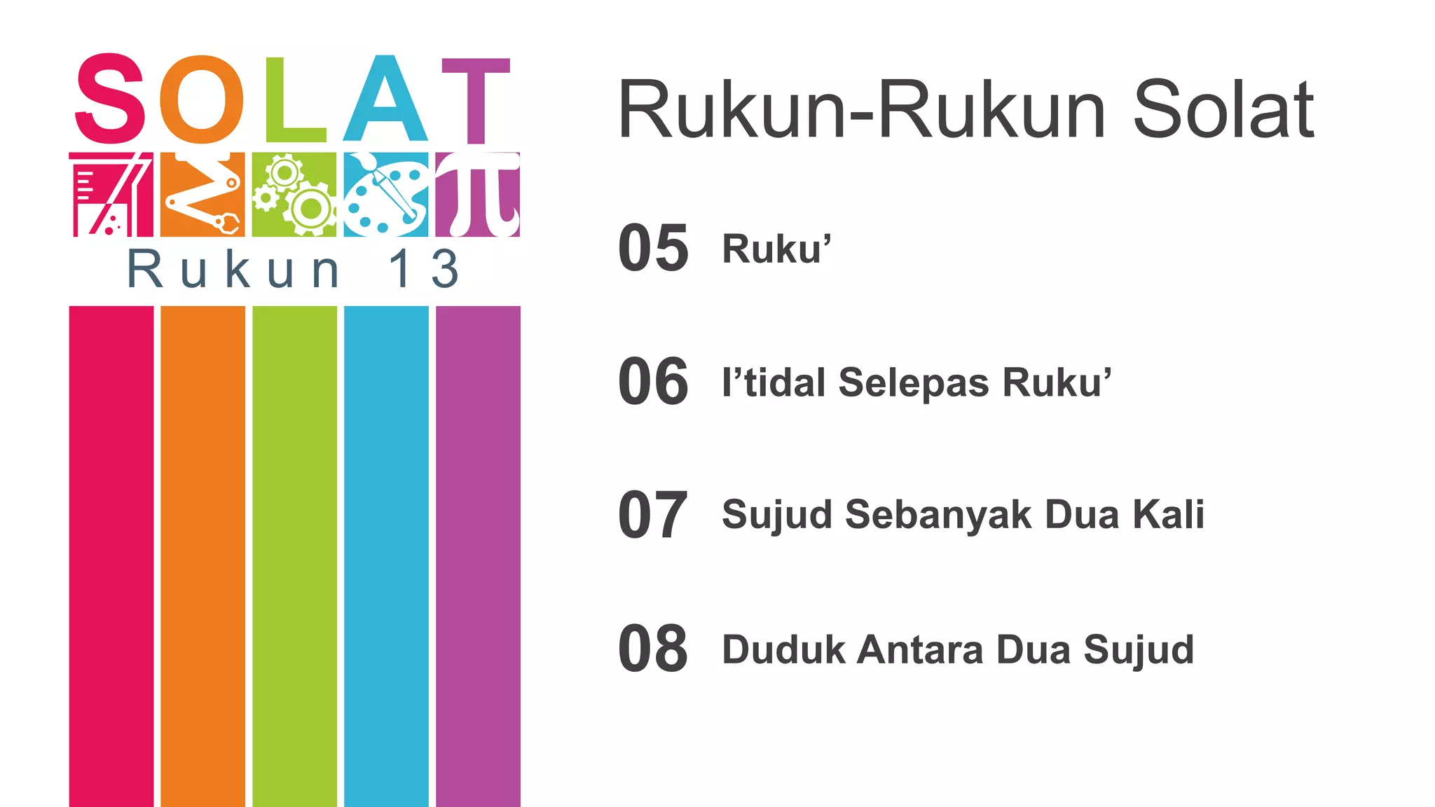 Rukun solat | PPTX