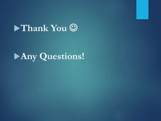 Thank You 
Any Questions!
 