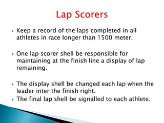 Rule and regulations of athletics track & field | PPTX