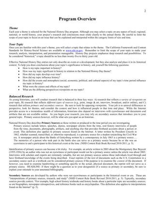 Nhd Topic Overview Worksheet Rule book nhd 2012 | PDF
