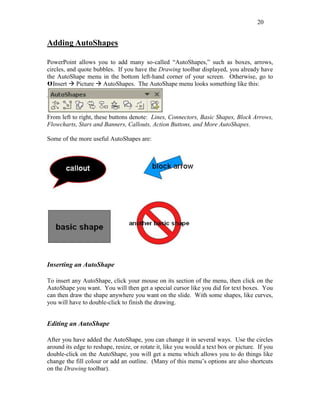 Rule for creating power point slide | PDF