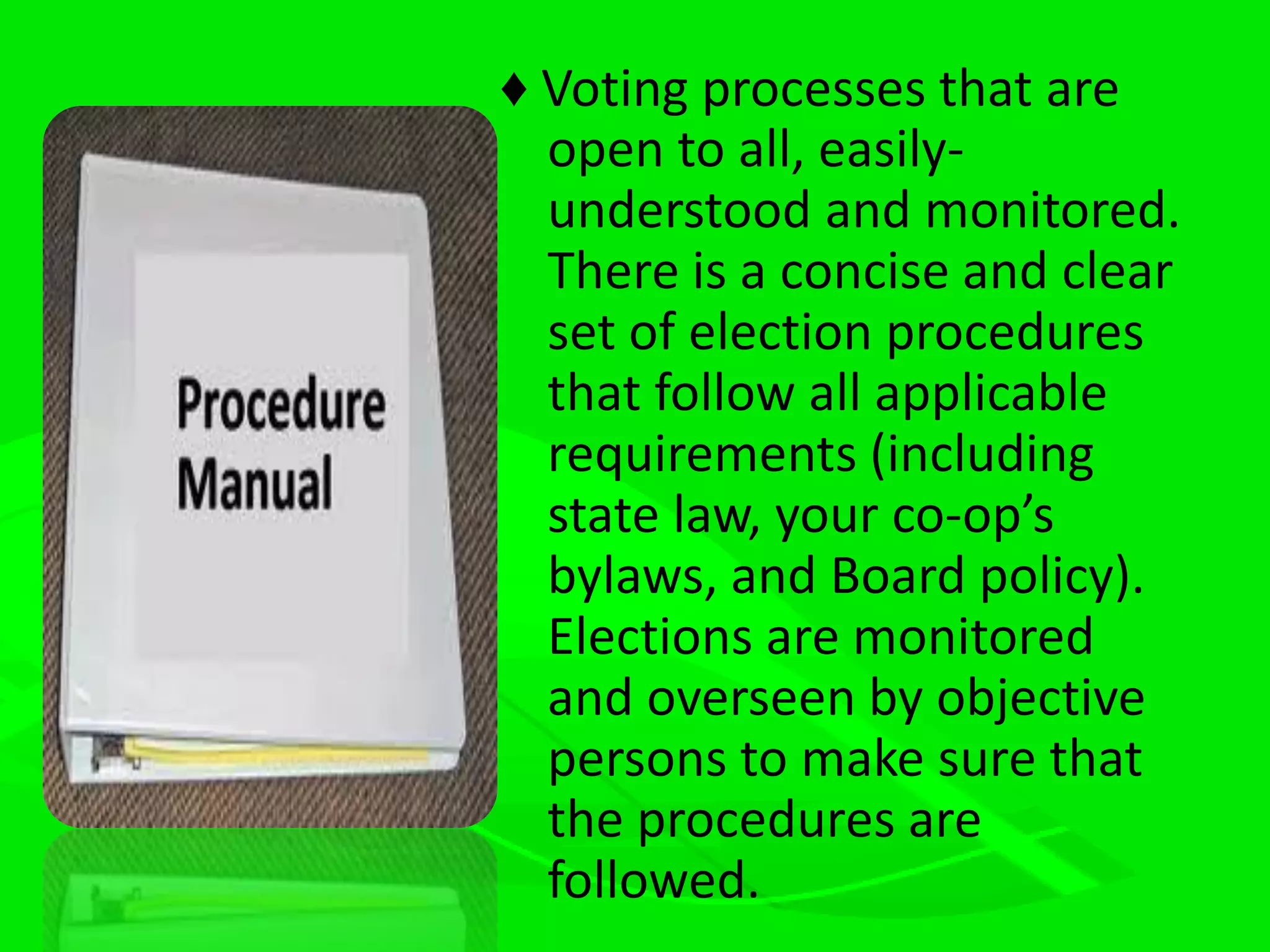 Rule Formulation for the Election Committee | PDF