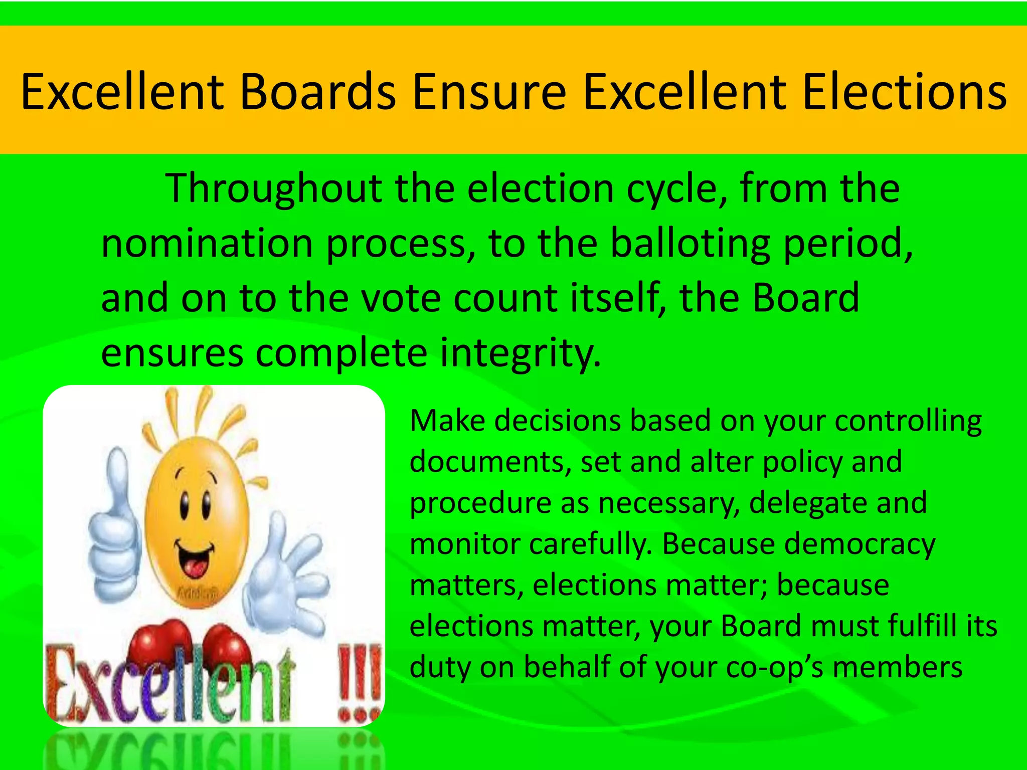 Rule Formulation for the Election Committee | PDF