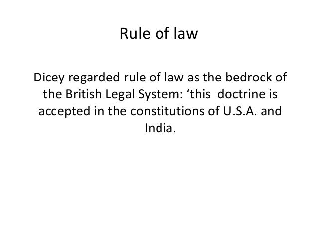 Rule of law british constitution essay topics