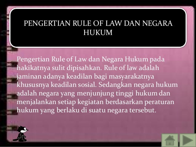 Rule Of Law Dan Hak Asasi Manusia