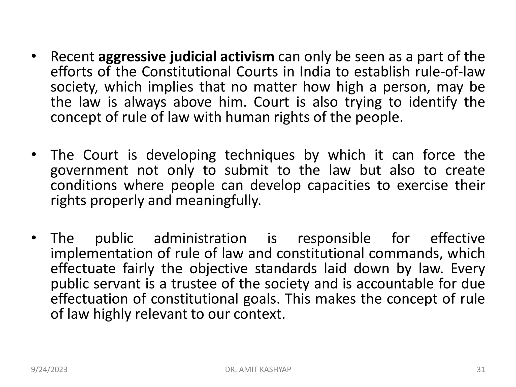 Rule of Law: Concept, Significance, and Challenges PPT.pdf