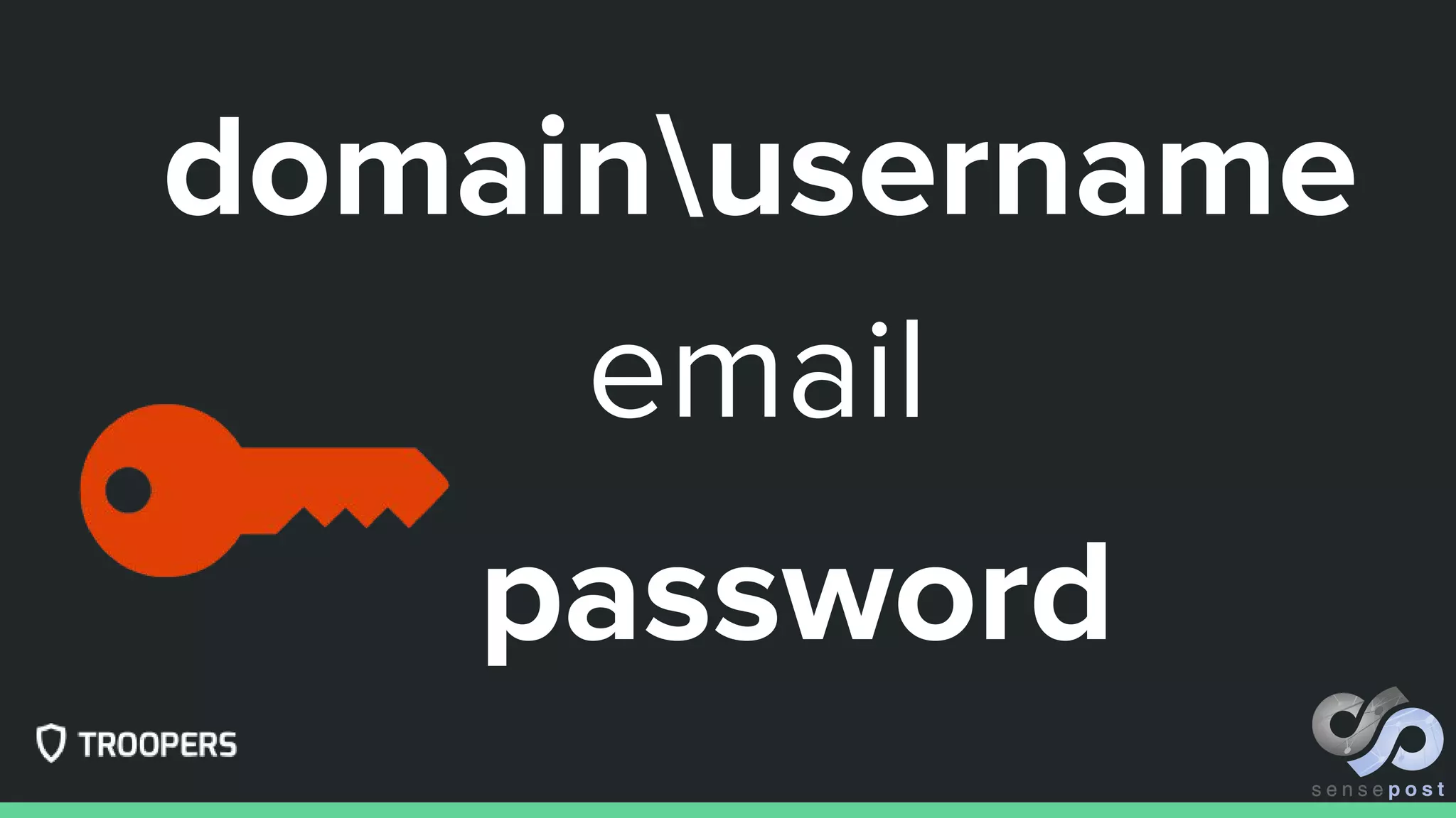domainusername
password
email
 