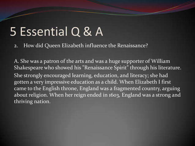 Rulers of the renaissance | PPTX