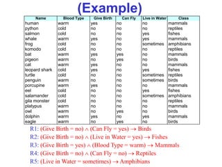 Rule-Based Classifiers | PPT