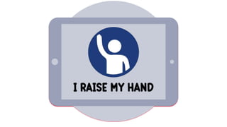 NO RUNNING IN
THE LAB
I RAISE MY HAND
 