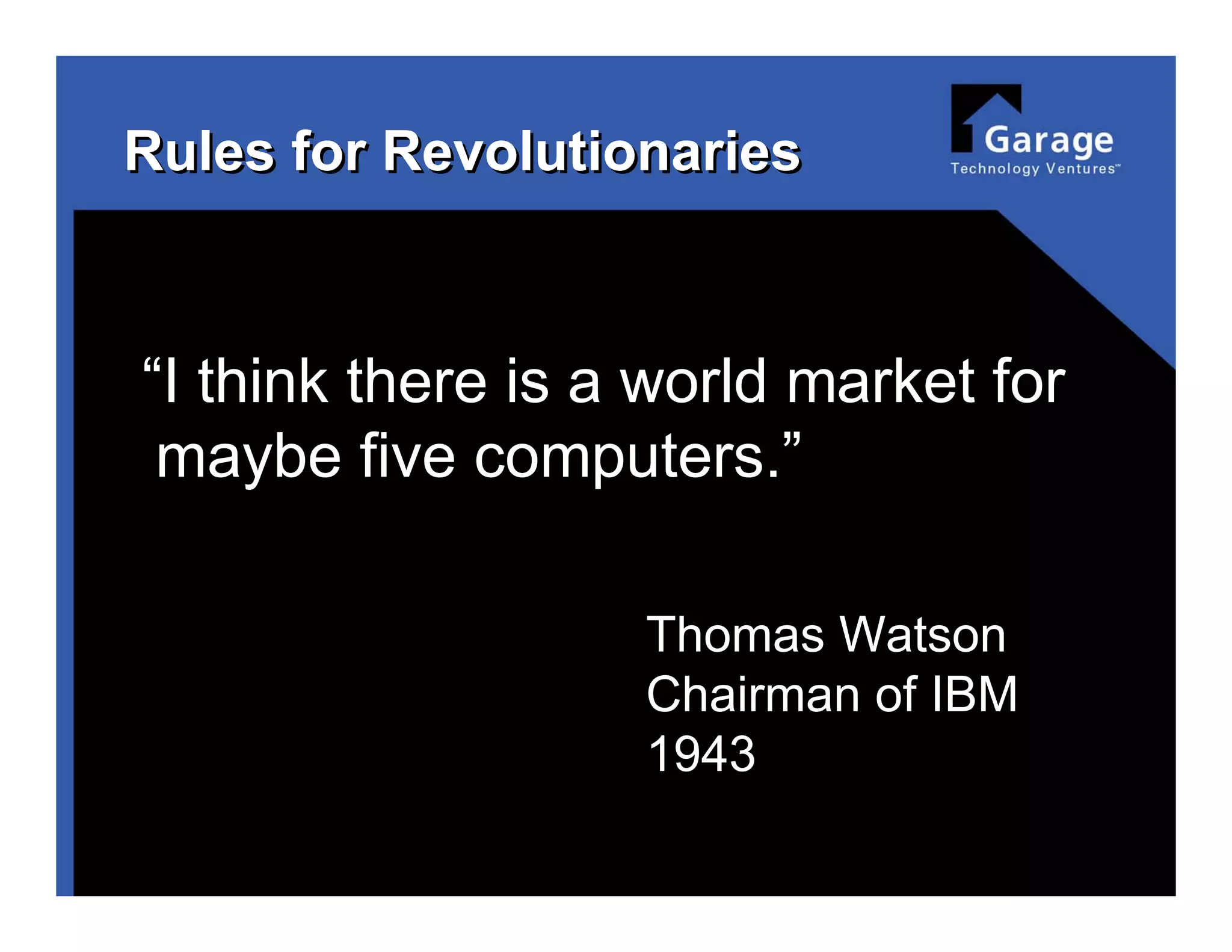 Rules for Revolutionaries