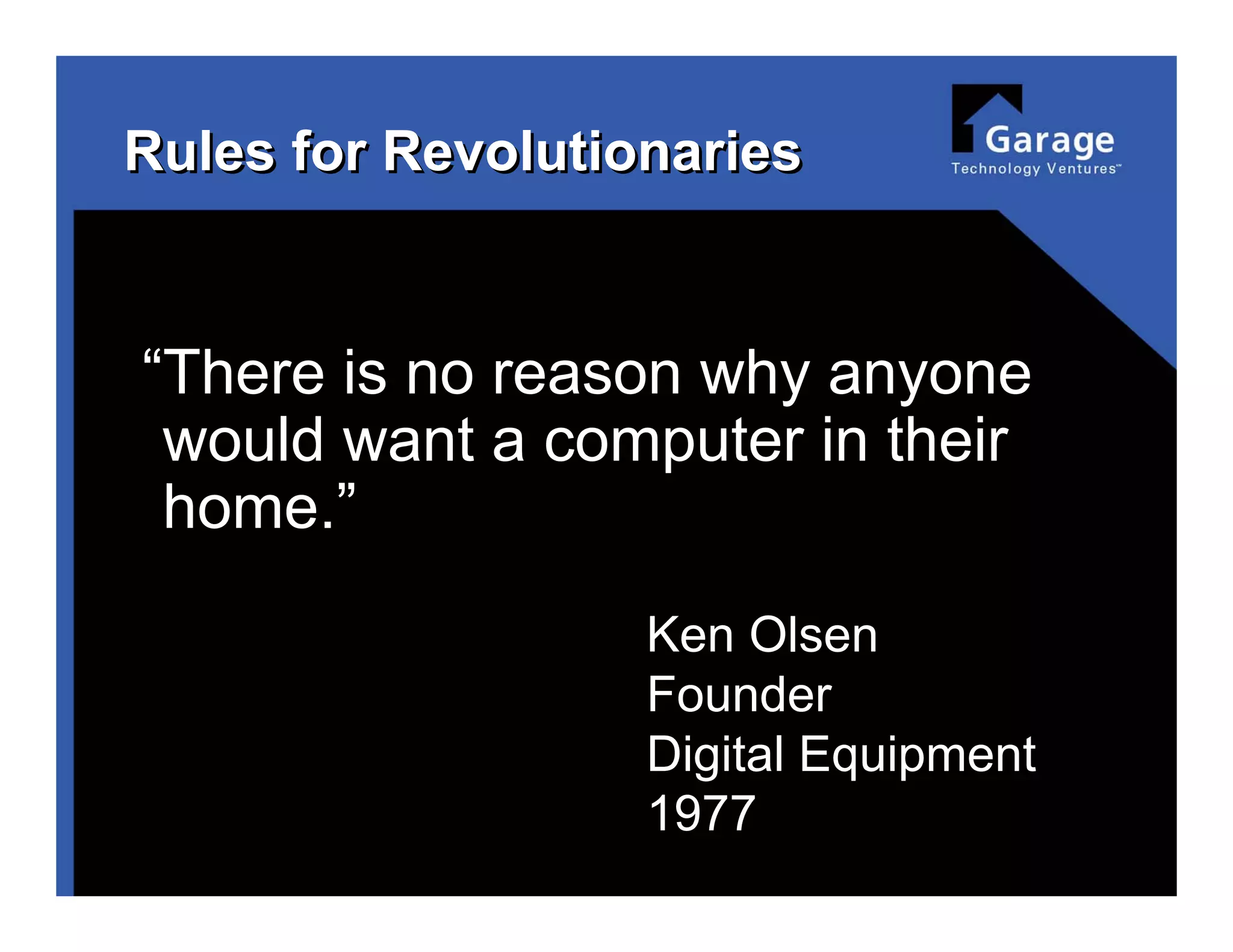 Rules for Revolutionaries