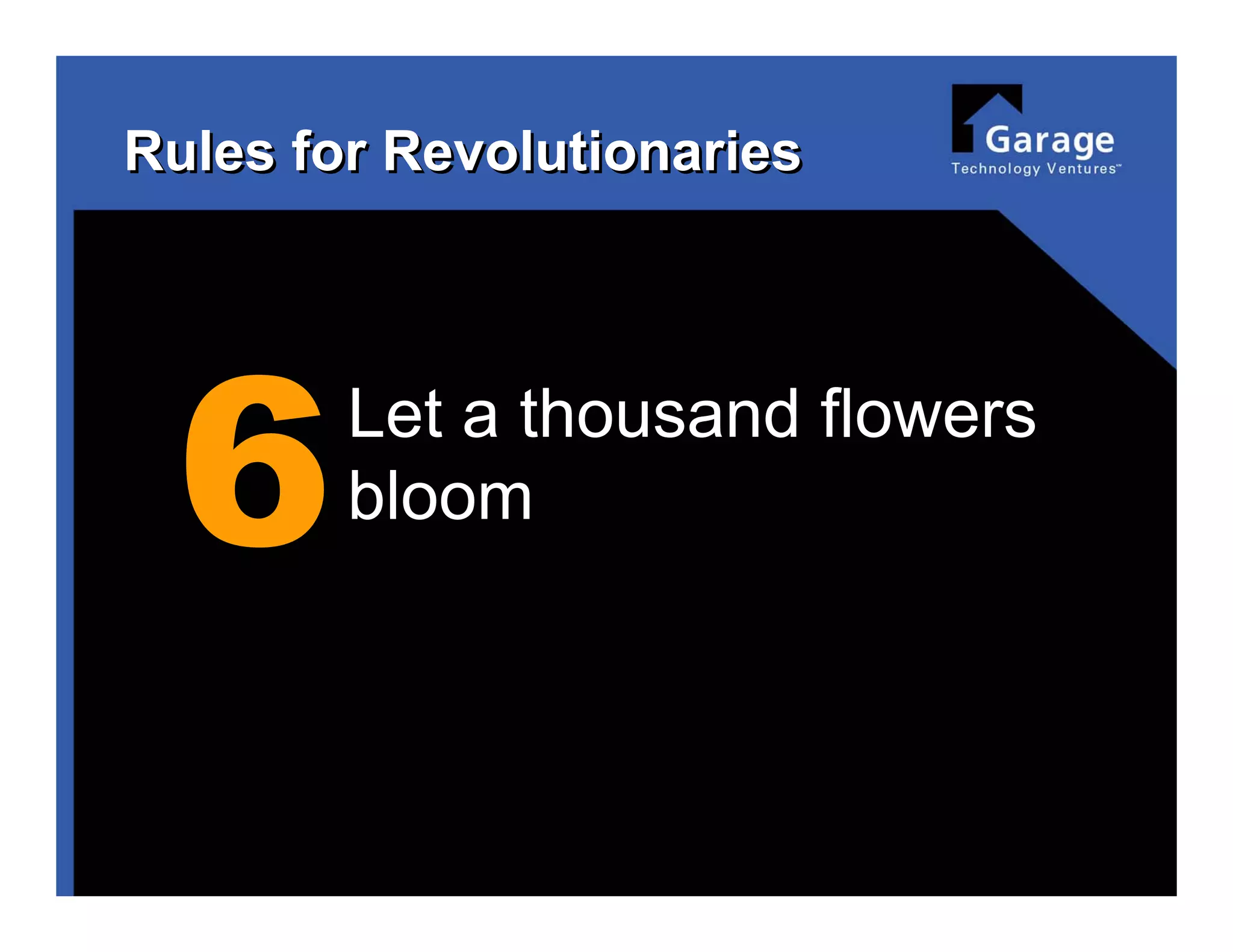 Rules for Revolutionaries