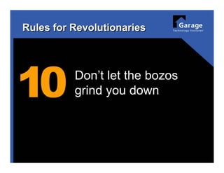 Rules for Revolutionaries