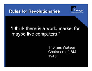 Rules for Revolutionaries