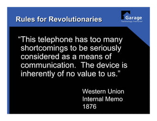 Rules for Revolutionaries