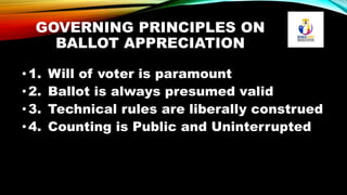 Vote Principles Image RULES-FOR-THE-APPRECIATION-OF-BALLOTS.pptx