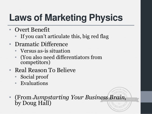 Product Management Rules Of Thumb And The Three Laws Of Marketing Phy