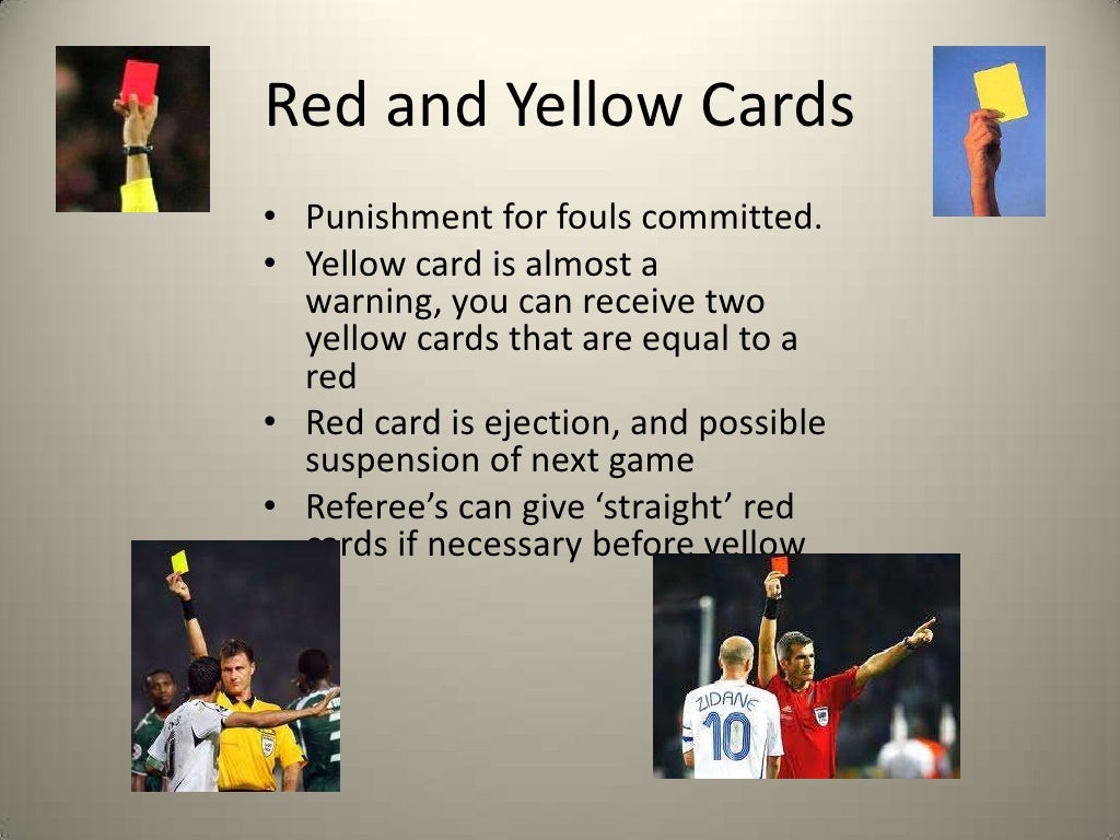 Rules and regulations of soccer