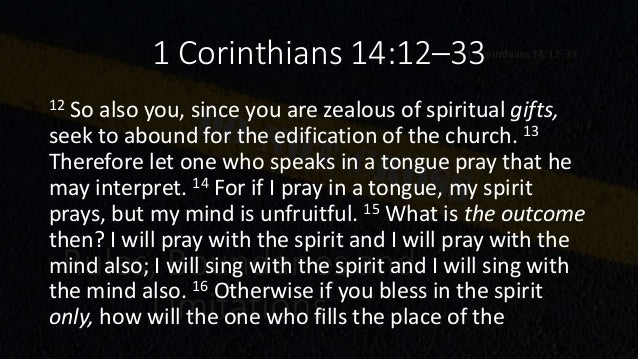 Rules Boundaries And Limitations 1 Corinthians 1412 33 36 40