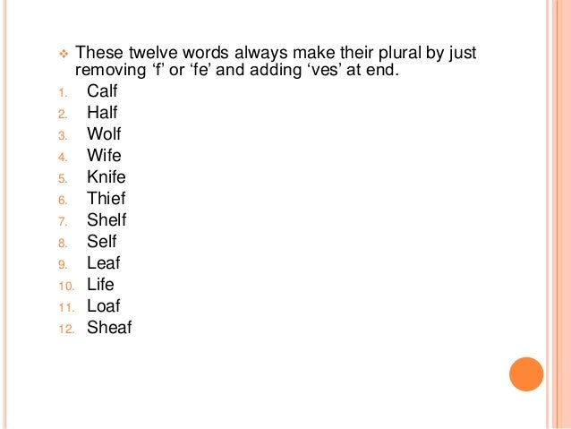 ch words