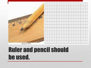 Rules for how to draw a graph ppt | PPT
