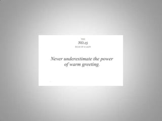 Rules of a lady 2