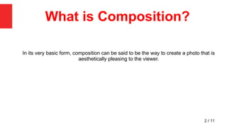 Rules of composition